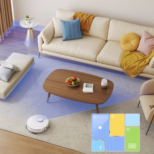 SmartClean | Le Robot Aspirateur Intelligent, Ultra-Efficace et Compact